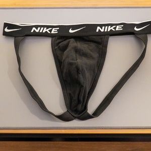 Nike Black Jockstrap